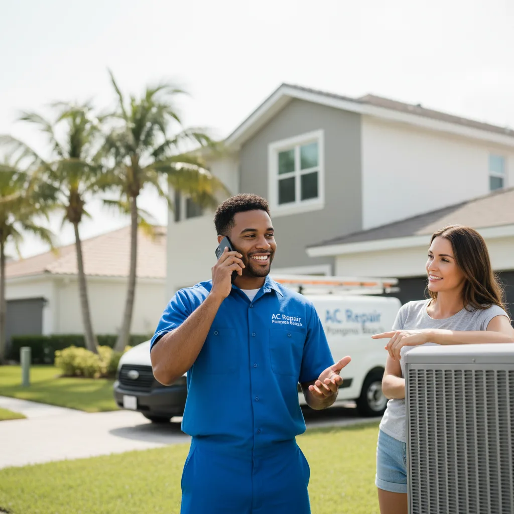 AC Repair Pompano Beach customer support in Brockway